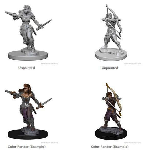 D&D Marvelous Minis: Elf Female Ranger