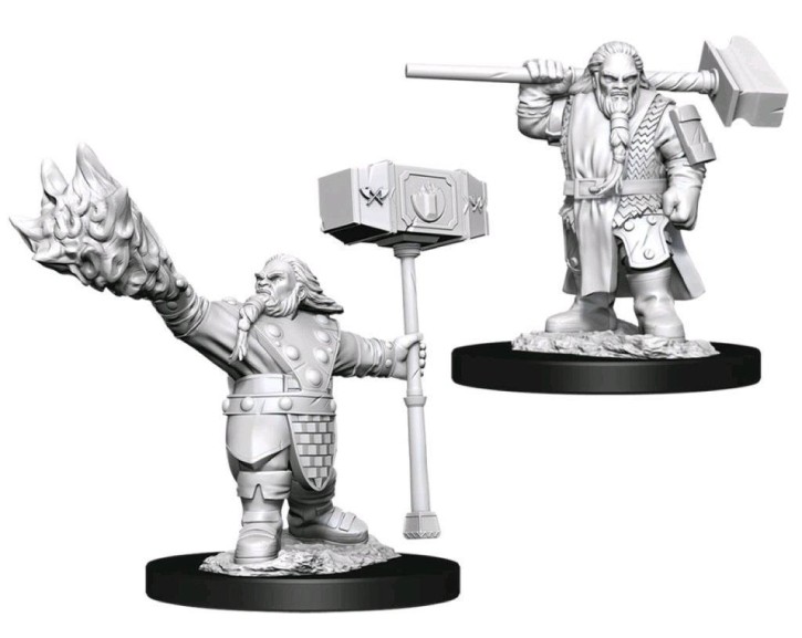 D&D Marvelous Minis: Male Dwarf Cleric