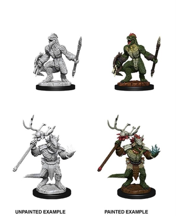 D&D Marvelous Minis: Lizardfolk & Lizardfolk Shaman