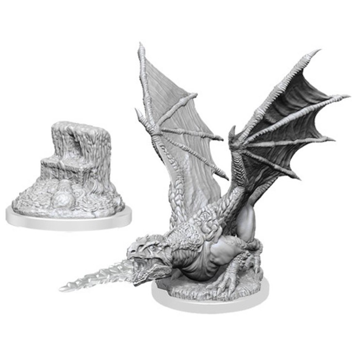 D&D Marvelous Minis: White Dragon Wyrmling