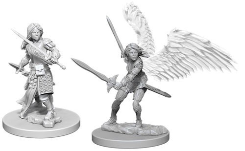 D&D Marvelous Minis: Aasimar Female Paladin