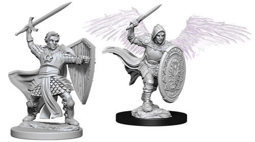 D&D Marvelous Minis: Aasimar Male Paladin