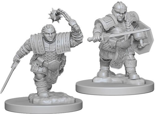 D&D Marvelous Minis: Dwarf Female Fighter