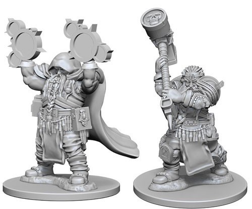 D&D Marvelous Minis: Dwarf Male Cleric