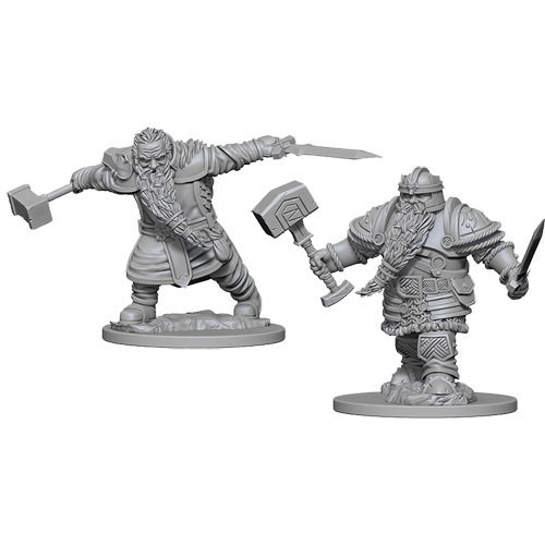 D&D Marvelous Minis: Dwarf Male Fighter