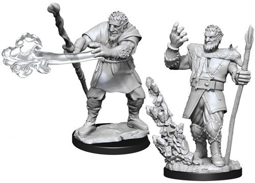 D&D Marvelous Minis: Male Firbolg Druid