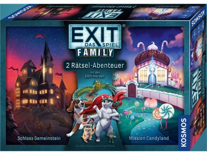 EXIT: Das Spiel Family: Schloss Gemeinstein / Mission Candyland - DE