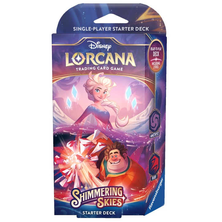 Lorcana: Shimmering Skies: Amethyst & Ruby Deck - EN