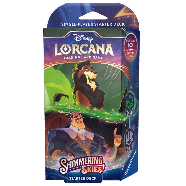 Lorcana: Shimmering Skies: Emerald & Steel Deck - EN