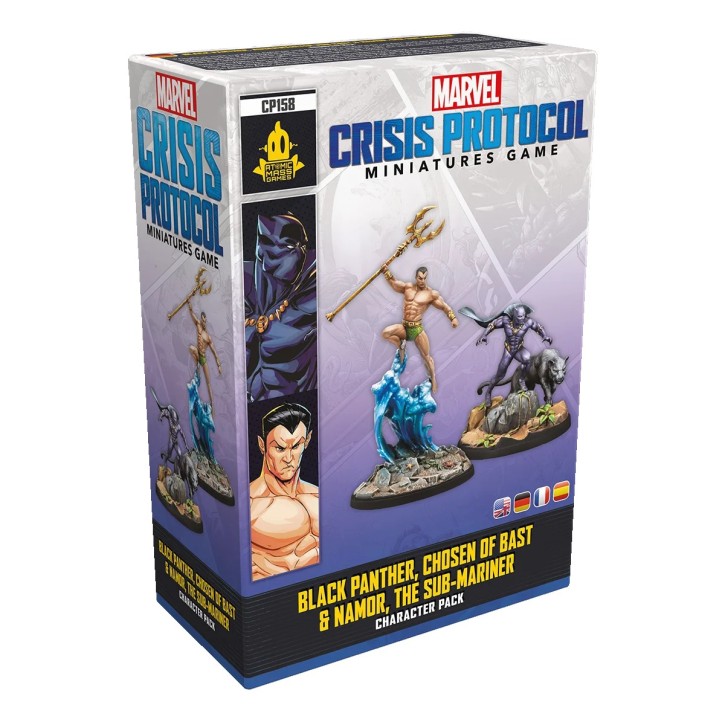 Marvel Crisis: Black Panther, Chosen of Bast & Namor, the Sub-Mariner - DE/EN