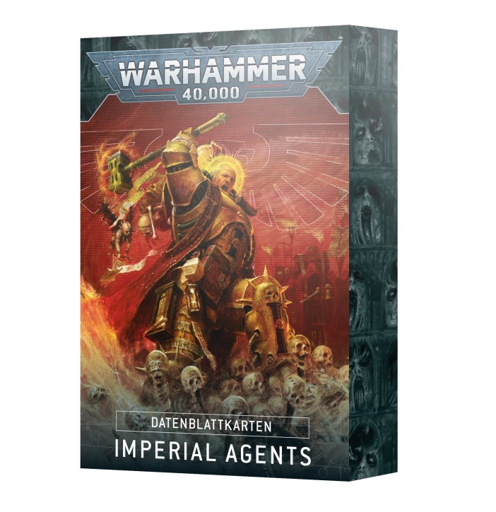 W40K: Datenblattkarten: Imperial Agents - DE