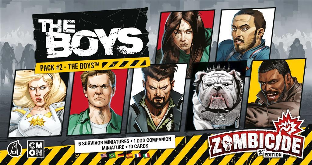 Zombicide 2nd Edition: The Boys - Pack #2 - The Boys - Game Nerdz