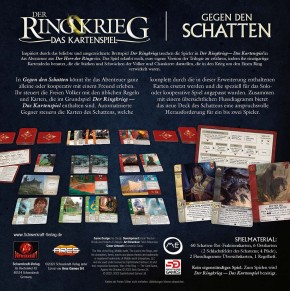 Der Ringkrieg: Das Kartenspiel: Gegen den Schatten - DE