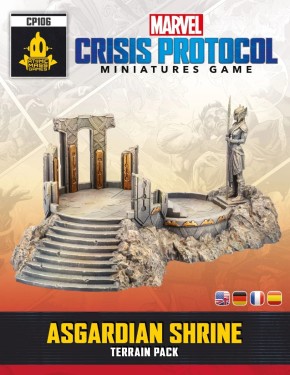 Marvel Crisis: Asgardian Shrine Terrain Pack - DE/EN
