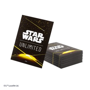 SW Unlimited: Art Sleeves: Card Back Yellow